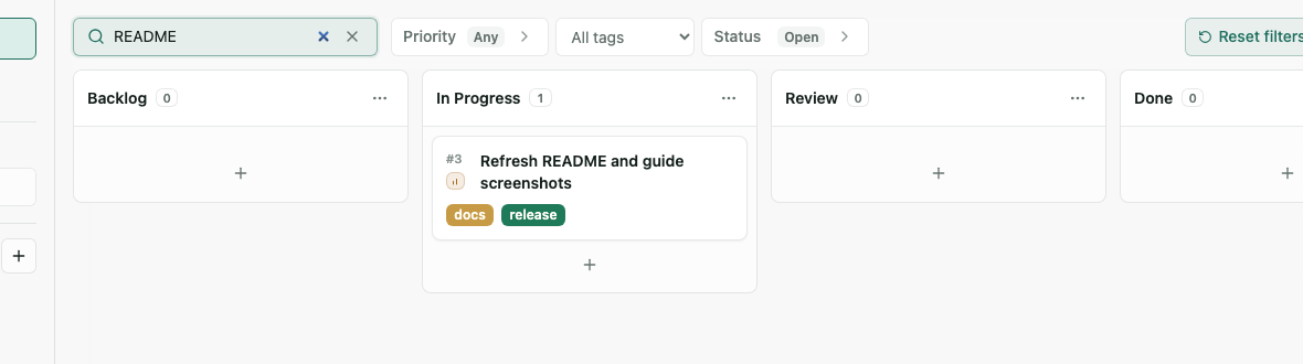 Search clear button